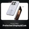 KEYSION Hollow Heat Dissipation Magnetic Case for Xiaomi 17T Pro 5G Cooling Hide Stand Shockproof Phone Cover for Xiaomi 17T 5G