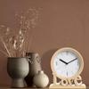 High Quality Vintage Style Desk Clock Fashion Round Pointers Clock Non Ticking Clock  Dorm