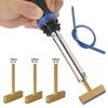30W/40W/60W T Soldering Iron Tips Solder Tip with Free Hot Press for LCD Screen Flex Cable Repair