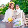 New Dongdi Large-capacity Tote Bag Cartoon Cute Tote Bag Student Make-up Bag Shoulder Messenger Bag