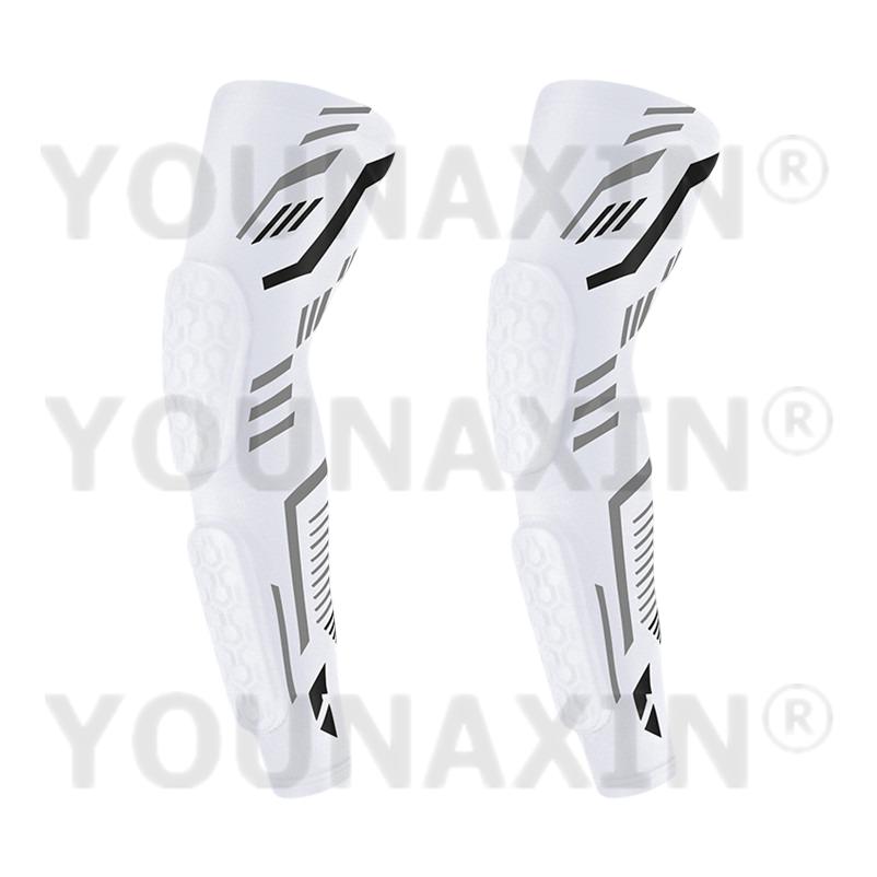 

1 Pair Unisex Basketball Athlete Anti-collision Protective Gear Fitness Training Running Motorcycle Cycling Sports Arm Guard M