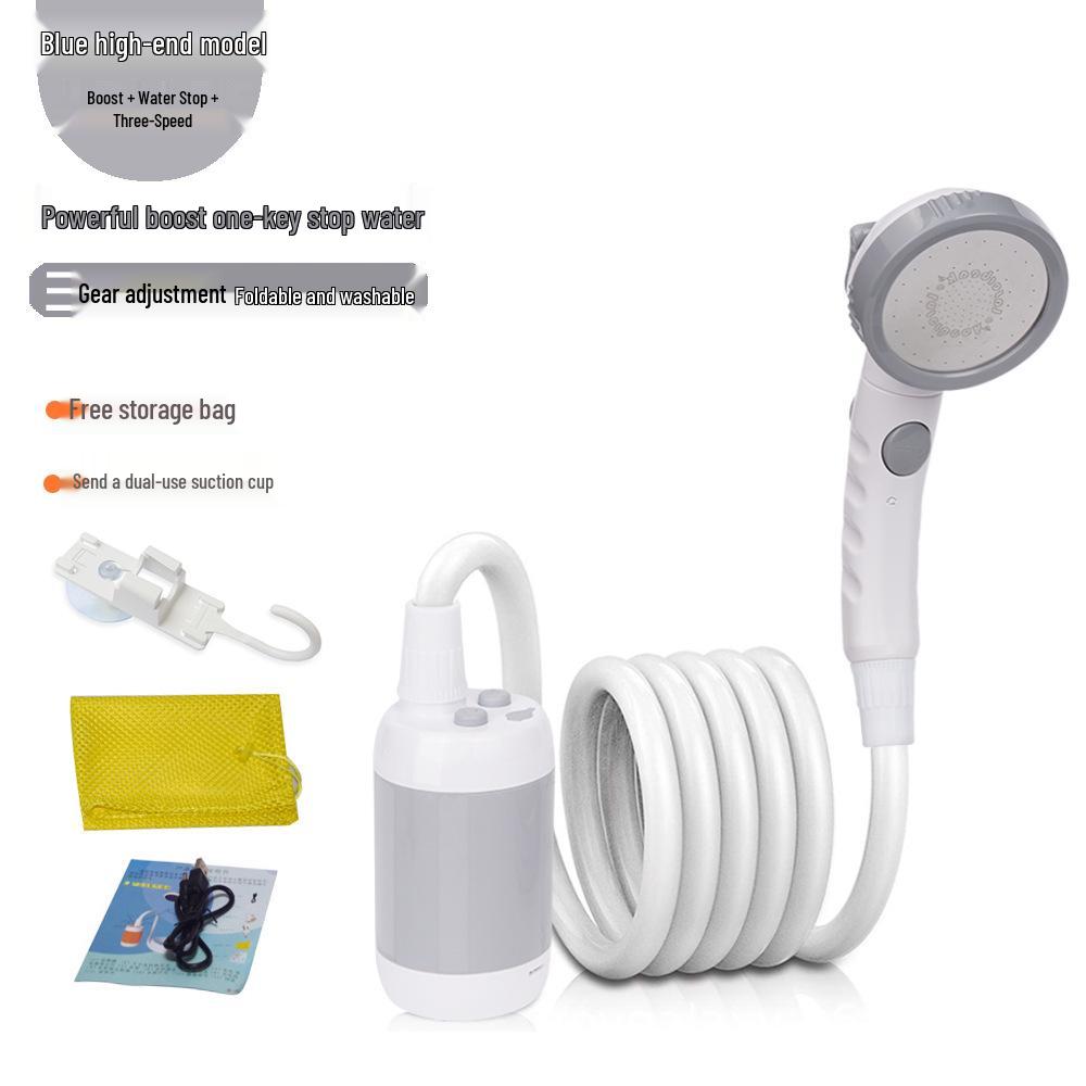 Electric Shower Head for Pet and Outdoor Camping Bathing