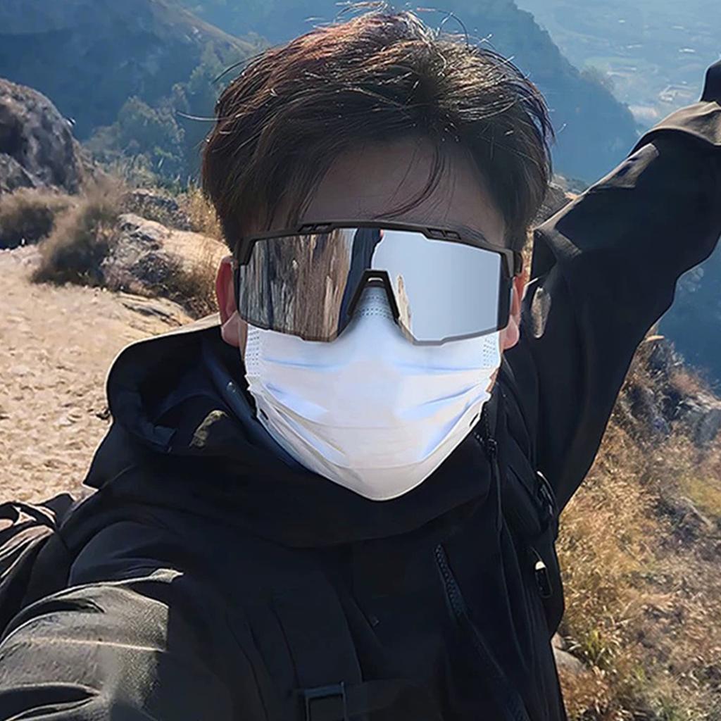 Latest Mountaineering And Bicycle UV Protection Glasses Uv Protection Goggles Integrated UV Protection Glasses 66305
