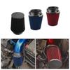 Auto-Hochdurchsatz-Luftfilter Kaltluftansaugung Universelle Filter 3" 76mm für Sport-Rennwagen Motorluftansaugung