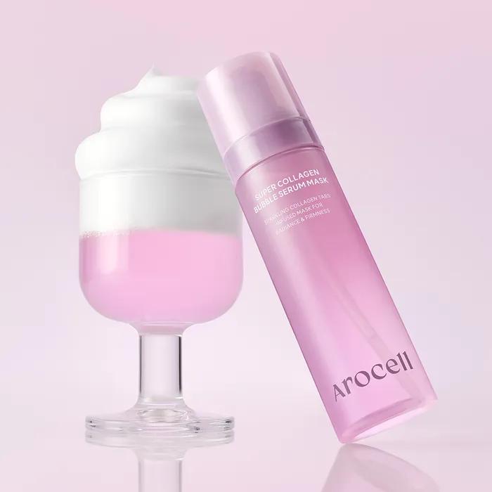 Super Collagen Bubble Serum Mask 90g x 2
