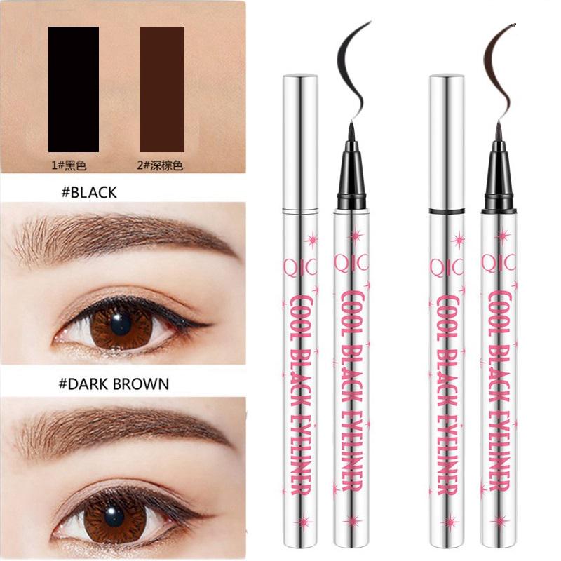 Buy Eyeliner Waterproof Long Lasting Black Coffee Color Liquid Eyeliner ...