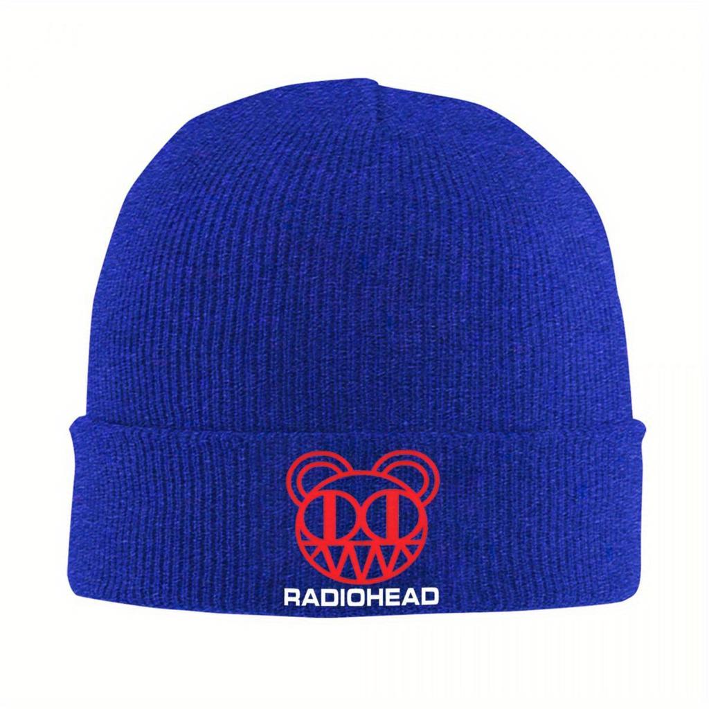The Green Radiohead Knitted Hat Beanies Autumn Winter Hats Warm New Hip Hop Street Rock Band Caps Unisex Women