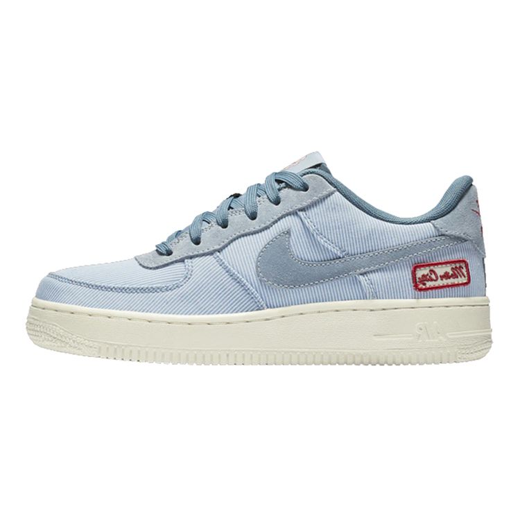 

Кроссовки Nike Air Force 1 LV8 GS Detroit Home Blue Indigo-Fog Sail CI4426-400