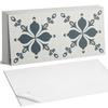 Zestaw Kafelków Winylowych Z Wzorem Do Salonu Samoprzylepne Ornamentalny Wzór Z Liśćmi 10X40X20 Cm