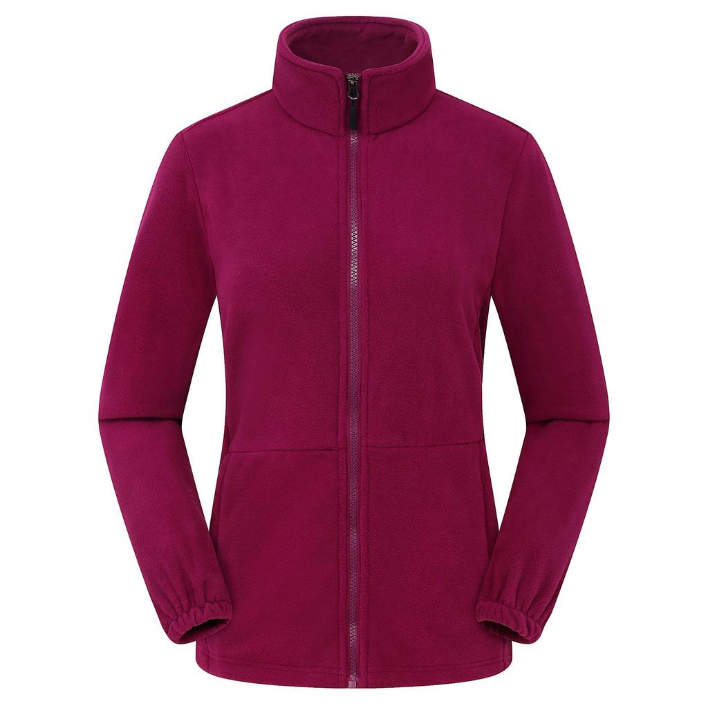Women's Fleece Jacket Polar Fleece Jacket Outdoor Jacket Spring Autumn and Winter Double-sided Thickened Sweater Cardigan