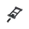 Bicycle Accessory - Basil - Mik Adapter Plate - Black - Integrated Key - 21x12x2 Cm