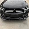 Car Front Bumper Splitter Lip For Volkswagen Tiguan MK2 R Line Facelift 2020 2021 2022 2023 Canard Spoiler Diffuser Body Kits
