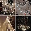 Outdoor Globe Christmas Garden Light 23FT 50LED 8 Modes Waterproof Crystal Balls Starry Light Solar String Light