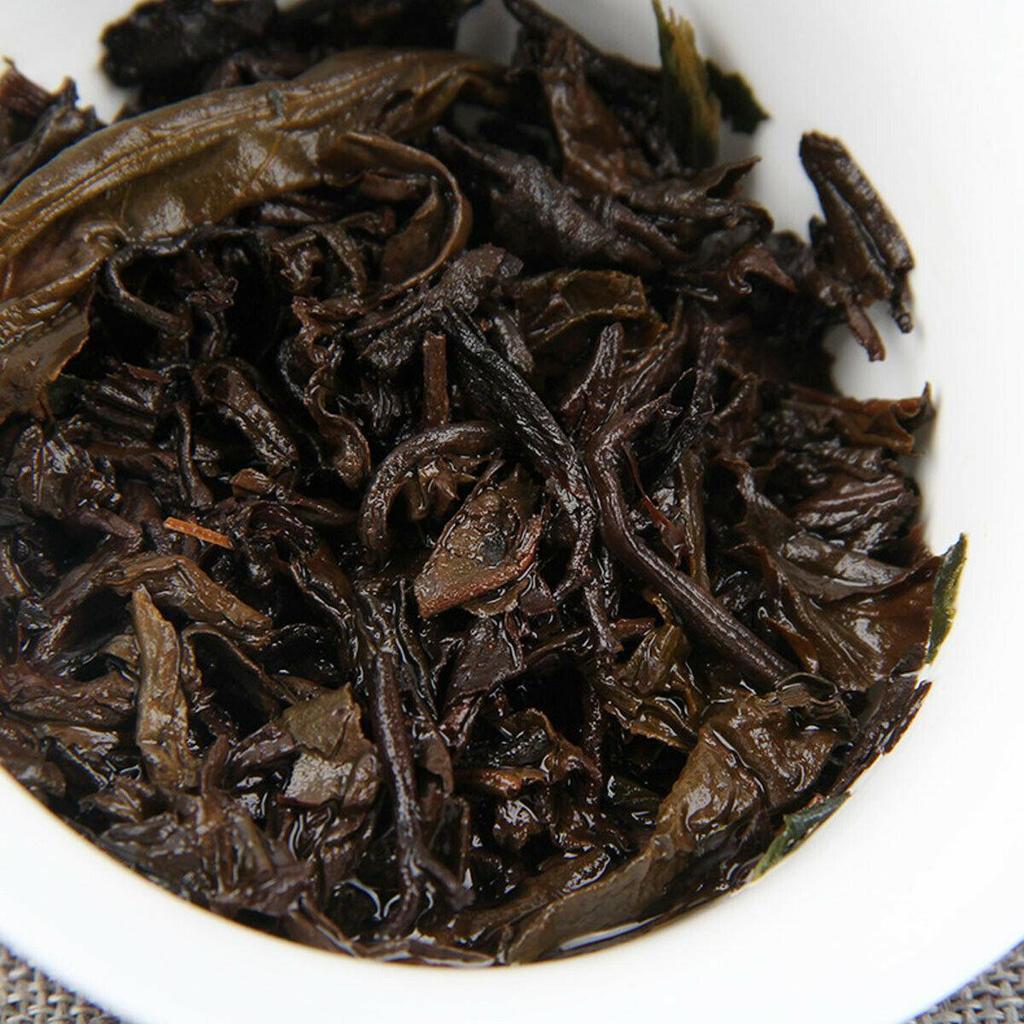 357g Red Puer Tea Cooked Puerh Tea Glutinous Rice Fragrant Black Puer Tea Yunnan