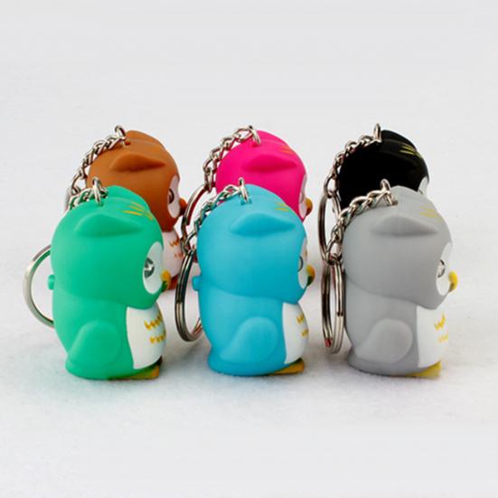 Breloc LED pentru ochi cu sunet Cadou creativ pentru copii de Crăciun