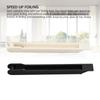 2Pcs Versatile White + Black Glass Craft Tool ABS Durable Stained Glass Accessory Practical DIY Craft Tool Handmade Craft
