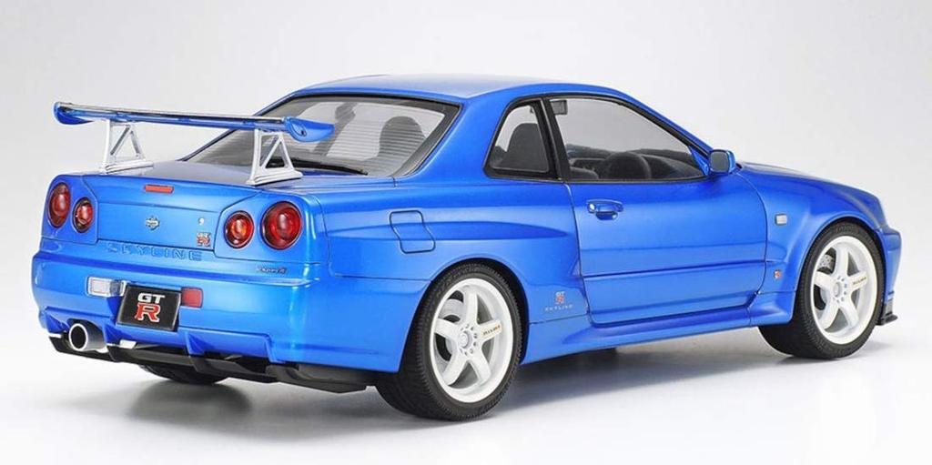 TAMIYA Sports Car Series Nissan Skyline V Spec II Plast Model 24258 1/24 No.258 GT-R
