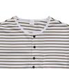 Men's Casual And Trendy Long,sleeved Shirt With A Base Layer And Horizontal Striped Round,neck Top