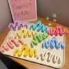 Jelly color shark hairpins 1 PC with as a head accessory wavy low-neck hairpin clips series resembling hairstyle  Jewelry