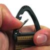 EDC Tactical Nylon Band Schlüsselanhänger Rucksack Karabiner Verschluss Haken Verschluss Haken Schnalle Outdoor Camping Wandern Gurtband Clip Schnalle