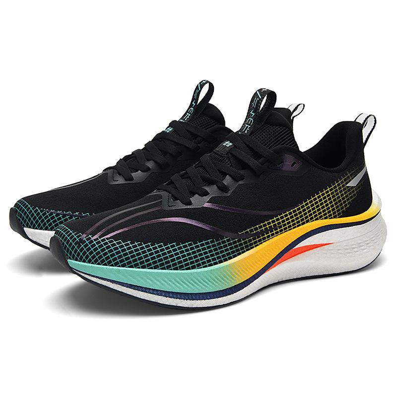 Chitu 7pro new running shoes professional racing carbon plate shock absorption winter breathable men's shoes high school entrance examination sports s