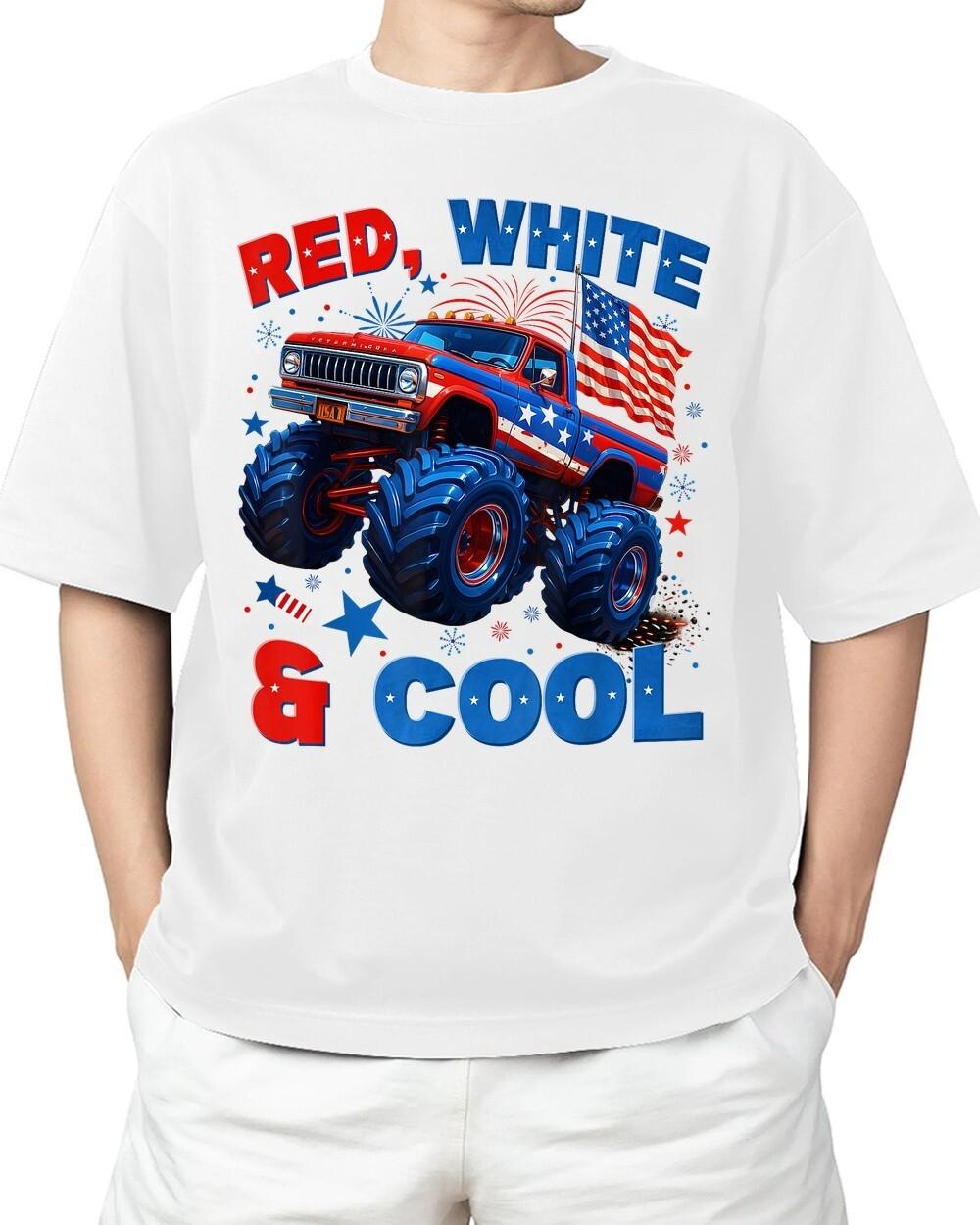 4th Of July Red White And Cool Fireworks For Adult S-4XL T-Shirt Unisex T-Shirt XXXXL