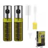 ZISIZ Glass Oil Spray Bottle Set