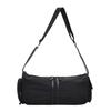 Simple Solid Color Striped Large Capacity Women Shoulder Bag For Daily Use