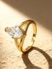 925 Sterling Silver Fashion Shiny Marquise Shape Zircon Ring For Women Engagement Wedding Anniversary High Quality Fine Jewelry