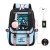 Ghost Extermination Surrounding Animation Schoolbag Large Capacity with Usb Academy Wind Junior High School Student Casual Backpack