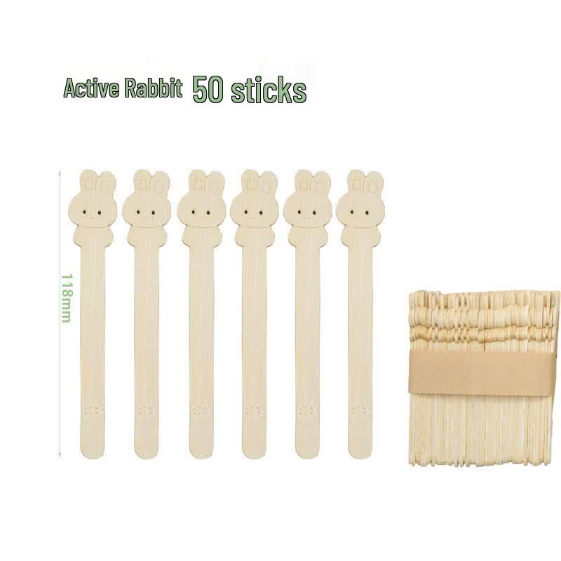 Oeny Disposable Bamboo Skewers & Ice Cream Sticks