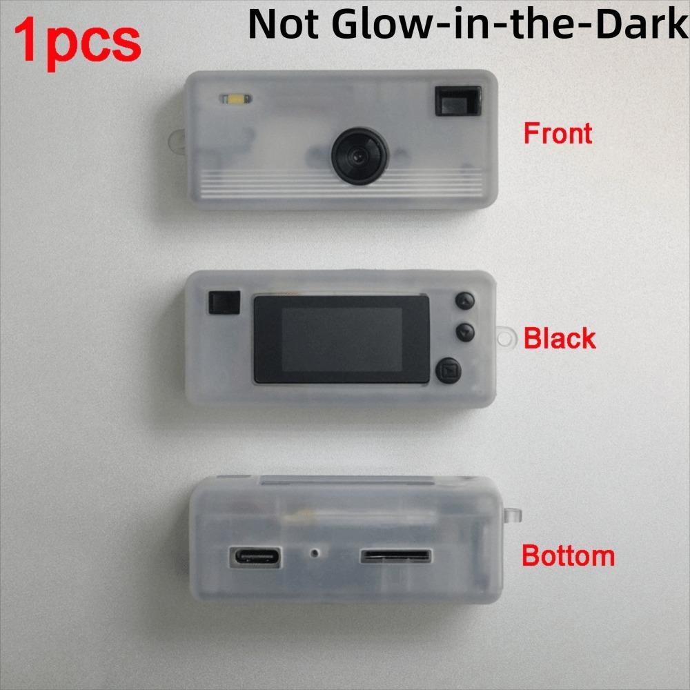 

Soft Silicone Protective Cover Matte Luminous Protective Shell Transparent Protective Case for Kodak Charmera Camera