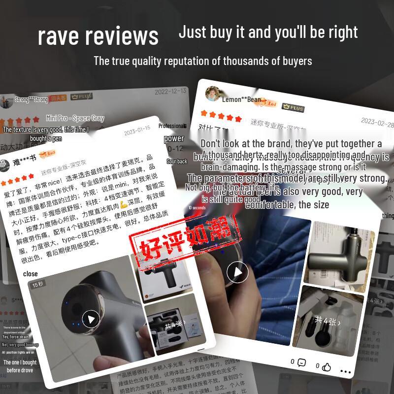 Merach Mini Portable Professional Fascia Gun Massager