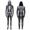 Halloween Female Skeleton Onesie 5 Grim Reaper Stage Tights Performance Costume