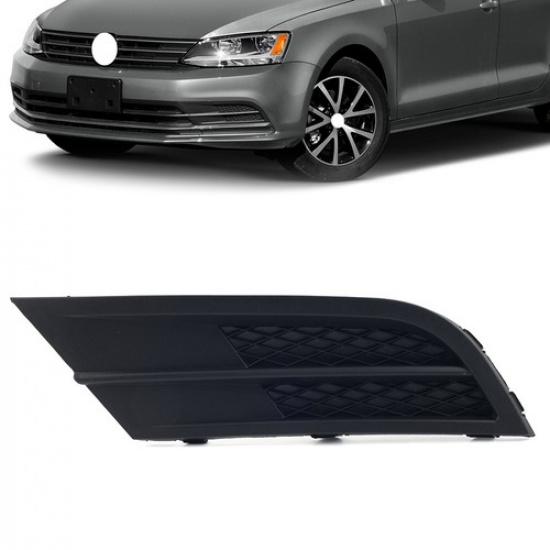 Front Lower Bumper Grille Fog Light Grill Cover For Volkswagen Jetta 2015-2018