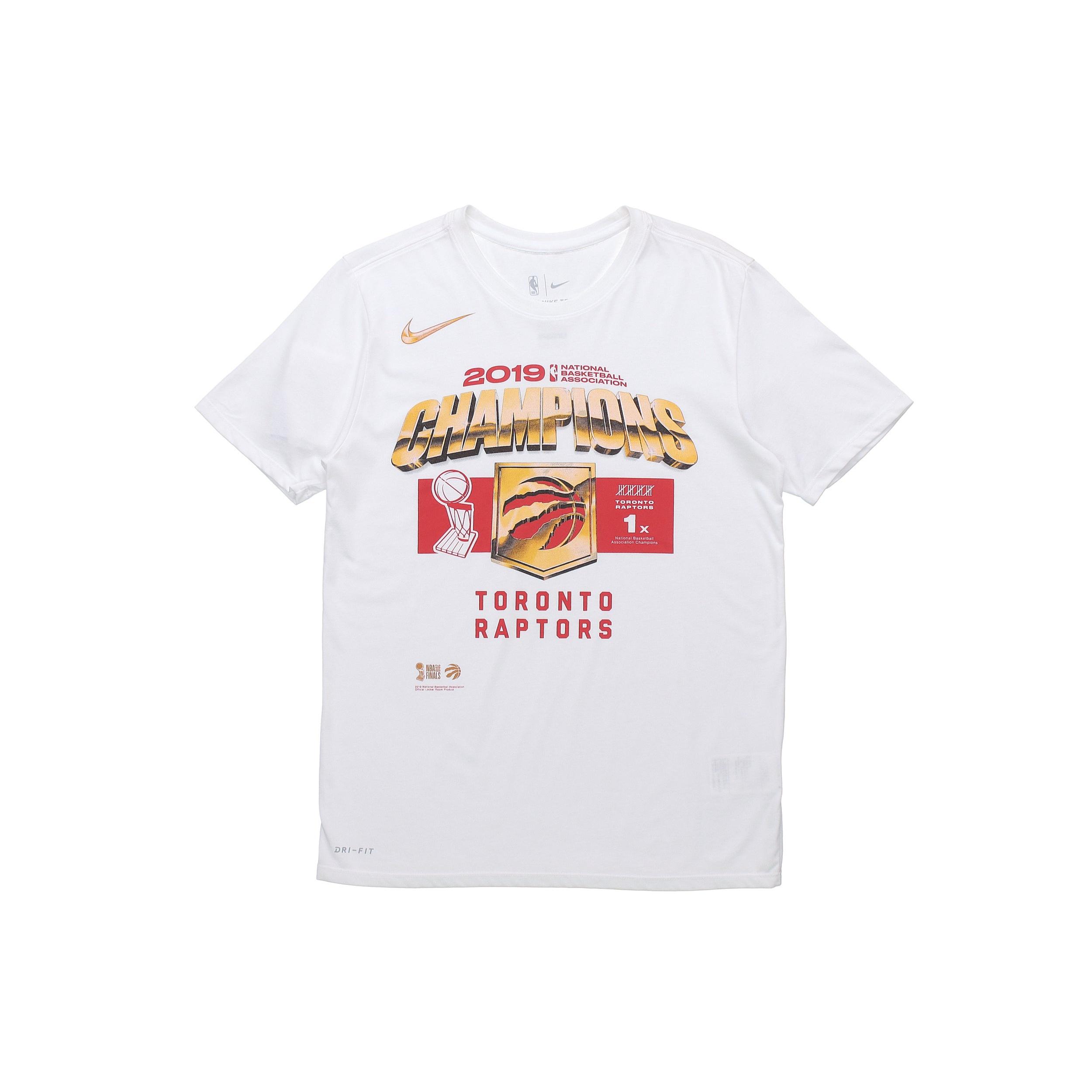 Nike Toronto Raptors Casual Short-Sleeved Male White Men s CW2676-100 XXL