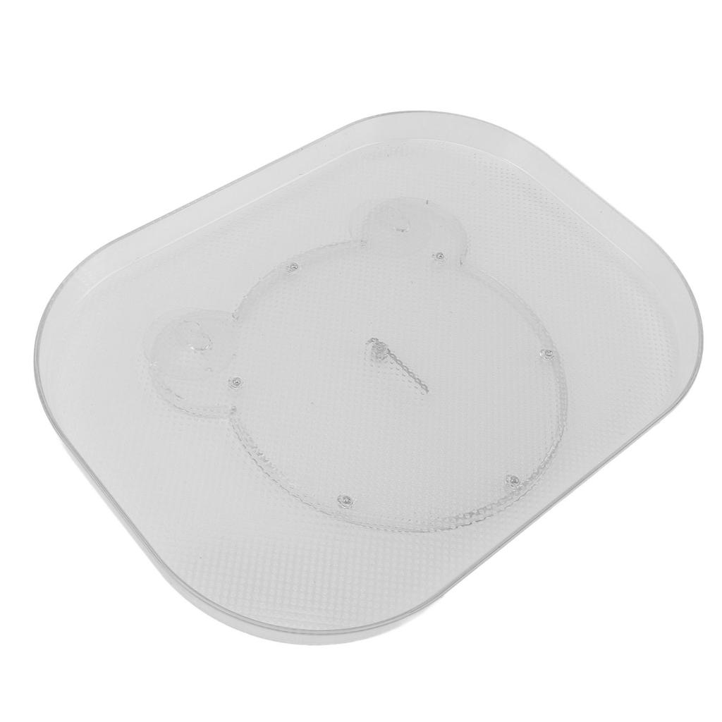 Turntable   for Refrigerator Non Slip Bottom 360 Degree Rotating Storage Tray for Snacks Spices Drinks Bear Type