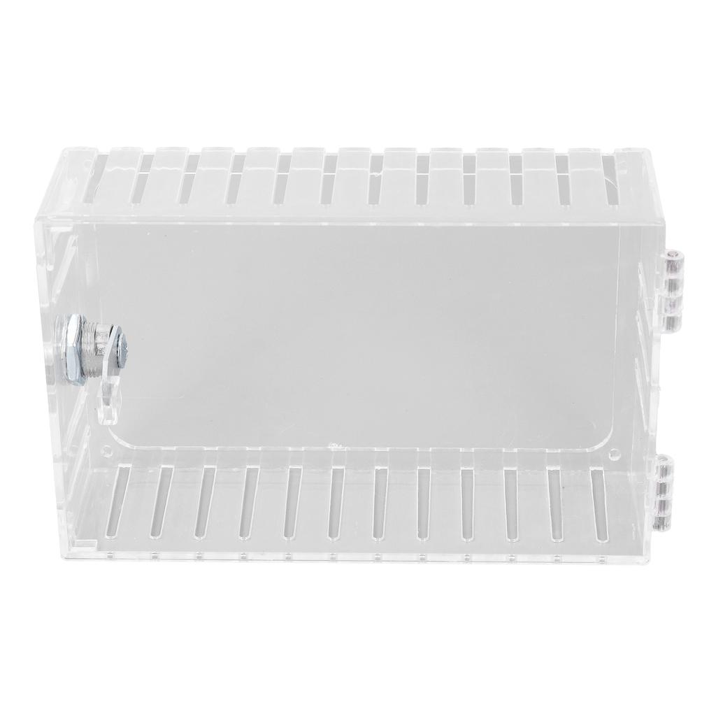 Thermostat Lock Box with Keys Clear Acrylic Protective Cover for Home Or Commercial Temperature