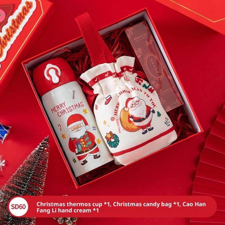 

Праздничный подарочный набор термокружек - Идеальный подарок на Рождество и Новый год Студенту и Корпоративный и Друзья Новогодние подарки Семейная вечеринка