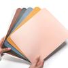 Simple Anti-slip PU Leather Mouse Pad Solid Color Universal Mice Mat New Desk Cushion For Laptop Computer Office Accessories