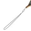 Orrudo Fishing Gear Landing Net Wooden for Mountain Fishing Rubber qb510002b02n0 Stream/Pipe Fishing/Fly (Silicon Net/M Size)