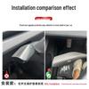 Upgrade Kit for Tesla Model Y: Gear Shift Knob Trim, Turn Signal/Wiper Lever Covers, and Full Interior Protection.