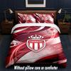 Monaco FC Design Bed Bedding Set 1 Duvet Cover + 2 Pillowcases Soft Breathable Household Bed Linens