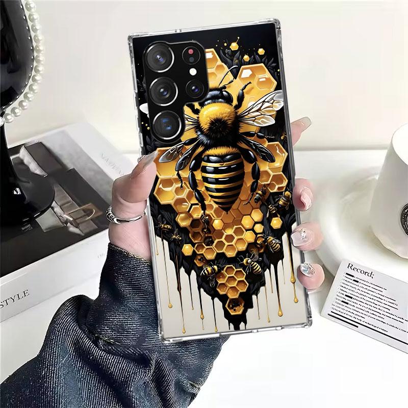 Bee Keeping Honey Animal Soft Phone Case For Samsung Galaxy S22 S23 S24 S25 Edge S26 Ultra S20 FE S21 Plus + Fundas Coque Galaxy