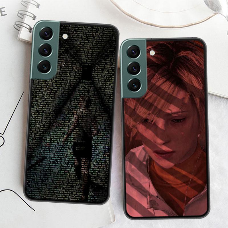 Games S-Silent Hill Phone Case For Samsung Galaxy S22 S25 Ultra S21 S10 Plus S26 Edge S20 S23 S24 FE Cover Silicone Soft TPU