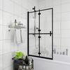 VidaXL Foldable Shower Cabin Bathtub Wall Shower Wall Shower Cabin Bathtub Cabin Bathroom Home Interior ESG 150818