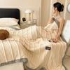 Striped Warm Blankets Soft Sofa Blankets High Quality Quilt  Autumn Winter