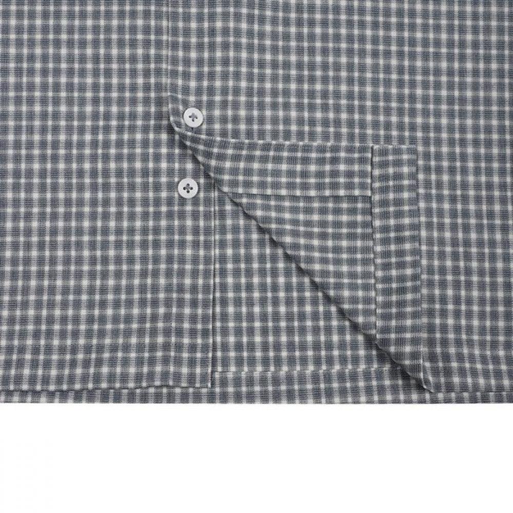 DakS Men S Gingham Check Long Sleeve Shirt dmp1Shcl104e1