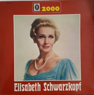 LP Record ELISABETH SCHWARZKOPF - Edition 2000 SME201213 Odeon Germany Classical Used