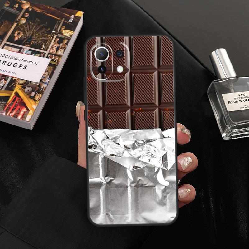 Chocolate Bar Case For Xiaomi 13 14 15 Ultra 11T 12T 13T 14T Pro POCO X7 Pro X3 X5 X6 F5 F6 M6 Pro Cover